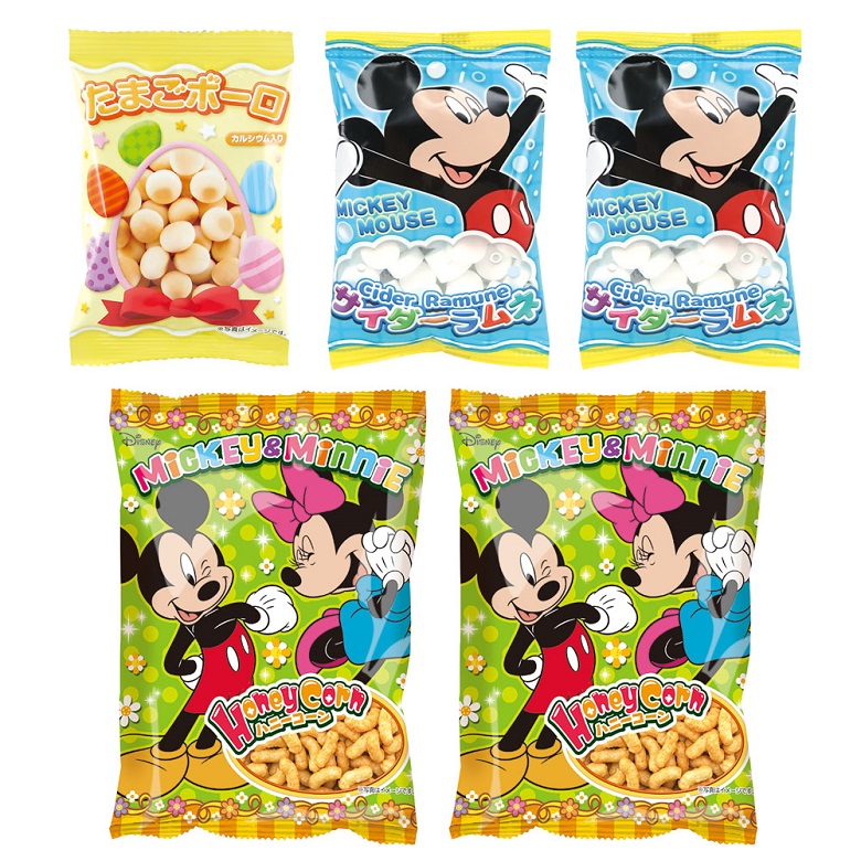 ハート　ツリー形お菓子ＢＯＸ／ディズニーキャラクター_中身